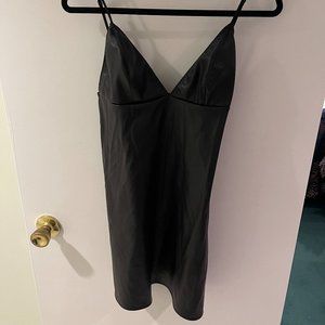 Victoria's Secret Faux Leather Dress